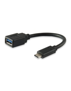 Equip 133455 cavo USB 0,15 m USB 3.2 Gen 1 (3.1 Gen 1) USB C USB A Nero