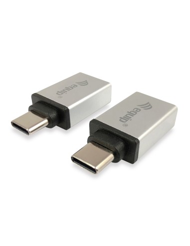 Equip 133473 adattatore per inversione del genere dei cavi USB Type C USB Type A Argento