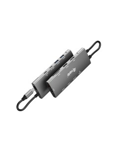 Equip 133490 replicatore di porte e docking station per laptop Cablato USB 3.2 Gen 1 (3.1 Gen 1) Type-C Grigio 2
