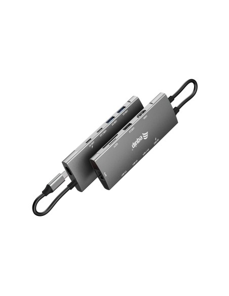 Equip 133490 replicatore di porte e docking station per laptop Cablato USB 3.2 Gen 1 (3.1 Gen 1) Type-C Grigio