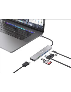 Equip 133494 replicatore di porte e docking station per laptop Cablato USB 3.2 Gen 1 (3.1 Gen 1) Type-C Argento 2