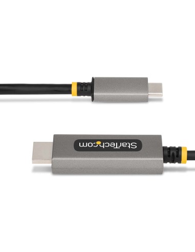 StarTech.com Cavo adattatore USB-C a HDMI da 2m, 8K 60Hz, 4K 144Hz, HDR10, cavo convertitore video da USB Type-C a HDMI 2.1,