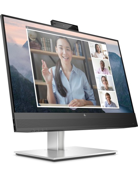 HP E24mv G4 Monitor PC 60,5 cm (23.8") 1920 x 1080 Pixel Full HD Nero, Argento