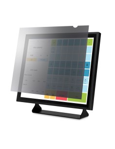 StarTech.com Filtro privacy per monitor per computer da 17" 5 4, Pellicola protettiva antiriflesso con riduzione della luce blu