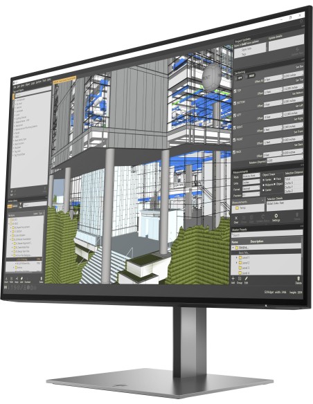HP Z24n G3 Monitor PC 61 cm (24") 1920 x 1200 Pixel WUXGA LED Argento