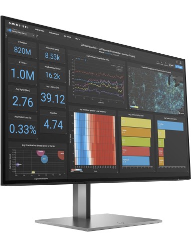 HP Z27q G3 QHD Monitor PC 68,6 cm (27") 2560 x 1440 Pixel Quad HD LED Argento