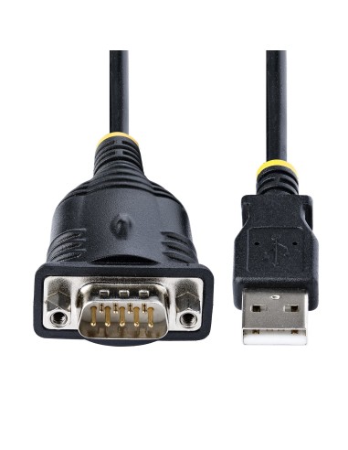 StarTech.com Cavo Adattatore USB a Seriale 1 m - Convertitore da USB a Seriale con Porta COM, Cavo USB Seriale RS232 DB9