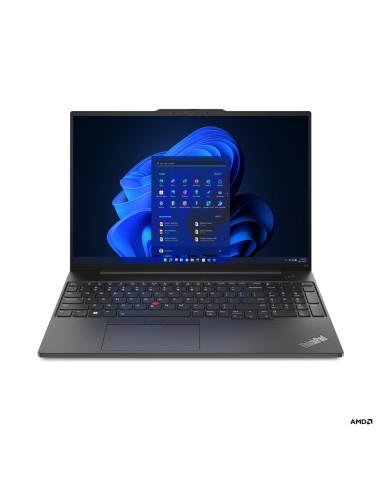Lenovo ThinkPad E16 Gen 1 (AMD) Computer portatile 40,6 cm (16") WUXGA AMD Ryzen™ 7 7730U 16 GB DDR4-SDRAM 512 GB SSD Wi-Fi 6