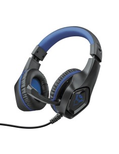 Trust GXT 404B Rana Auricolare Cablato A Padiglione Giocare Nero, Blu 2