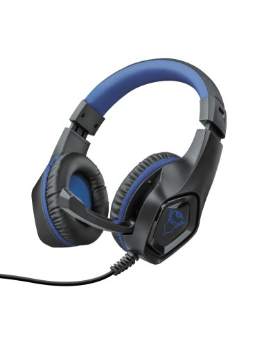 Trust GXT 404B Rana Auricolare Cablato A Padiglione Giocare Nero, Blu