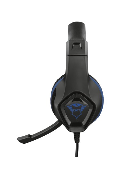 Trust GXT 404B Rana Auricolare Cablato A Padiglione Giocare Nero, Blu