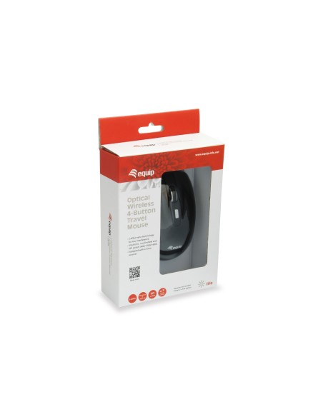 Equip 245104 mouse Ambidestro RF Wireless Ottico 1600 DPI