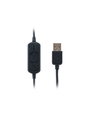 Equip 245305 cuffia e auricolare Cablato A Padiglione Ufficio USB tipo A Nero