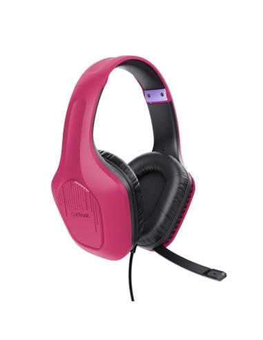 Trust GXT 415P Zirox Auricolare Cablato A Padiglione Giocare Rosa
