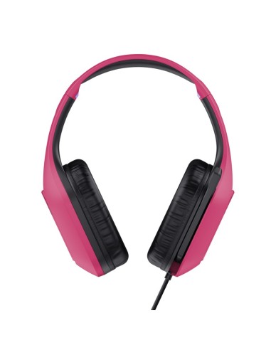 Trust GXT 415P Zirox Auricolare Cablato A Padiglione Giocare Rosa