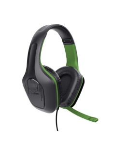 Trust GXT 415X ZIROX Auricolare Cablato A Padiglione Giocare Nero, Verde 2