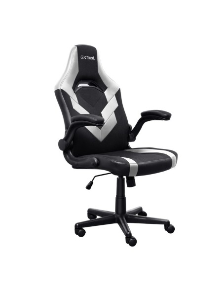 Trust GXT 703W RIYE Sedia per gaming universale Nero, Bianco