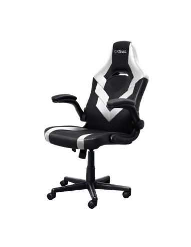 Trust GXT 703W RIYE Sedia per gaming universale Nero, Bianco