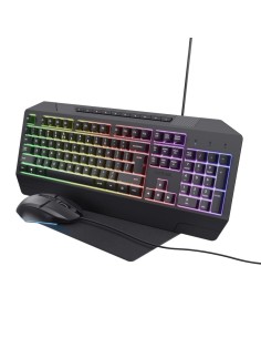 Trust GXT 791 tastiera Mouse incluso USB QWERTY Italiano Nero