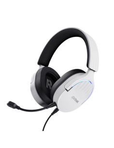 Trust GXT 490 FAYZO Auricolare Cablato A Padiglione Motocicletta USB tipo A Nero, Bianco