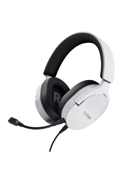 Trust GXT 490 FAYZO Auricolare Cablato A Padiglione Motocicletta USB tipo A Nero, Bianco
