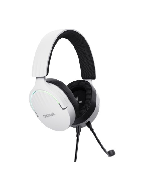 Trust GXT 490 FAYZO Auricolare Cablato A Padiglione Motocicletta USB tipo A Nero, Bianco