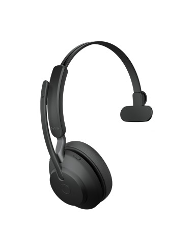 Jabra Evolve2 65, UC Mono Auricolare Wireless A Padiglione Ufficio USB tipo A Bluetooth Nero