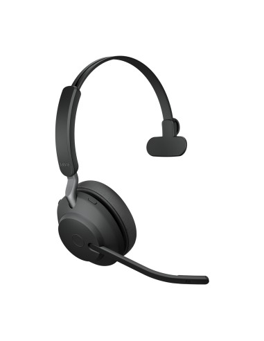 Jabra Evolve2 65, UC Mono Auricolare Wireless A Padiglione Ufficio USB tipo A Bluetooth Nero