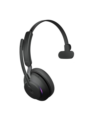 Jabra Evolve2 65, MS Mono Auricolare Wireless A Padiglione Ufficio USB tipo A Bluetooth Nero