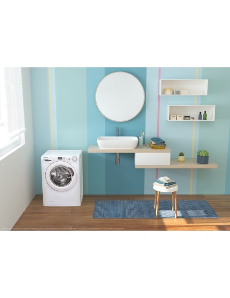 Candy Easy EY 1281DE 1-S lavatrice Caricamento frontale 8 kg 1200 Giri min Bianco
