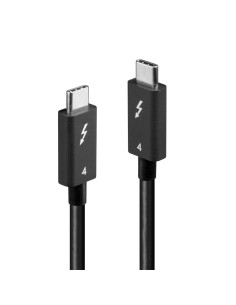 Lindy 31120 Cavo Thunderbolt 1 m 40 Gbit s Nero