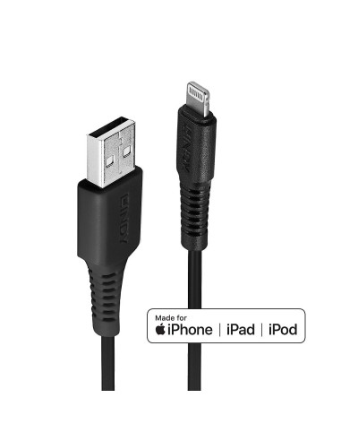 Lindy 31322 cavo Lightning 3 m Nero