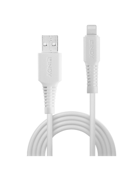 Lindy 31328 cavo Lightning 3 m Bianco