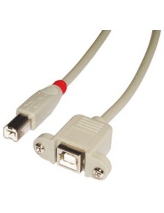 Lindy 31801 cavo USB 1 m USB 2.0 USB B Grigio