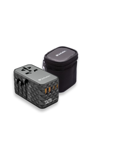 Verbatim 32121 adattatore per presa di corrente Universale Nero