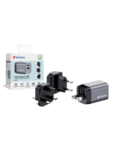 Verbatim GNC-35 Universale Nero, Grigio AC Ricarica rapida Interno