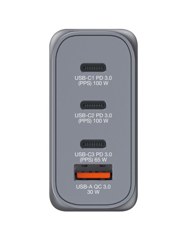 Verbatim GNC-100 Universale Nero, Grigio AC Ricarica rapida Interno