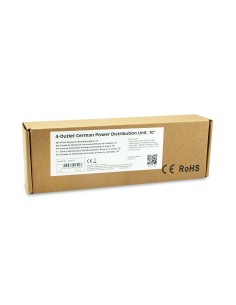 Equip 333311 unità di distribuzione dell'energia (PDU) 4 presa(e) AC 1U Nero, Argento 2