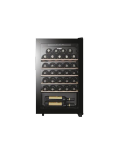 Haier Wine Bank 50 Serie 3 HWS33GG Cantinetta vino con compressore Libera installazione Nero 33 bottiglia bottiglie