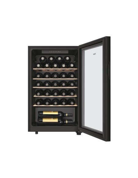 Haier Wine Bank 50 Serie 3 HWS33GG Cantinetta vino con compressore Libera installazione Nero 33 bottiglia bottiglie