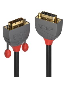 Lindy 36233 cavo DVI 3 m DVI-D DVI-I Nero