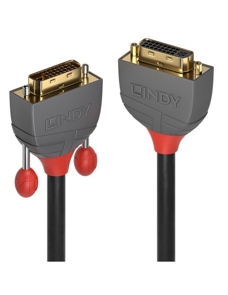 Lindy 36234 cavo DVI 5 m DVI-D DVI-I Nero