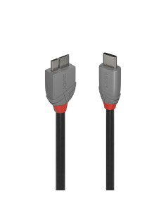 Lindy 36621 cavo USB 1 m USB 3.2 Gen 1 (3.1 Gen 1) USB C Micro-USB B Nero