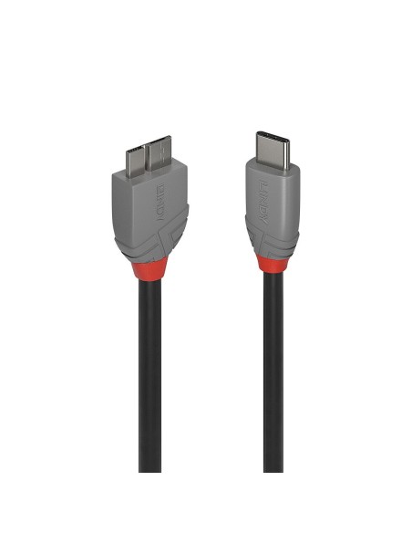 Lindy 36621 cavo USB 1 m USB 3.2 Gen 1 (3.1 Gen 1) USB C Micro-USB B Nero