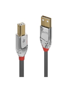 Lindy 36641 cavo USB 1 m USB 2.0 USB A USB B Grigio