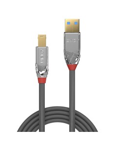 Lindy 36661 cavo USB 1 m USB 3.2 Gen 1 (3.1 Gen 1) USB A USB B Cromo, Grigio 2
