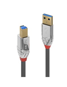 Lindy 36662 cavo USB 2 m USB 3.2 Gen 1 (3.1 Gen 1) USB A USB B Grigio