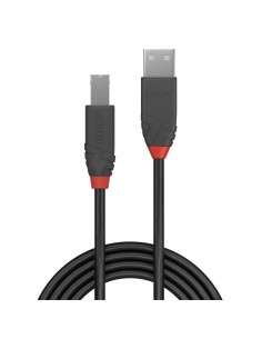 Lindy 36670 cavo USB 0,2 m USB 2.0 USB A USB B Nero, Grigio 2