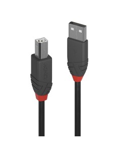 Lindy 36675 cavo USB 5 m USB 2.0 USB A USB B Nero