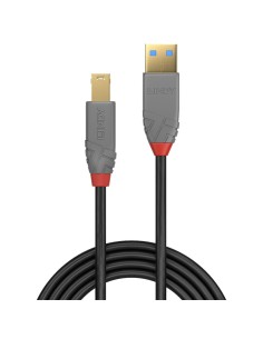 Lindy 36740 cavo USB 0,5 m USB 3.2 Gen 1 (3.1 Gen 1) USB A USB B Nero 2